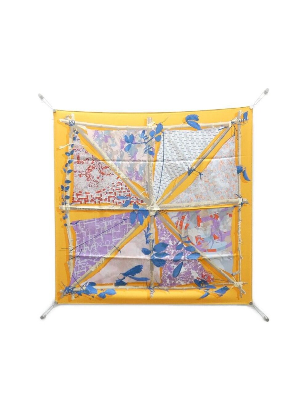 Hermes le Robinson Chic Carre Scarf